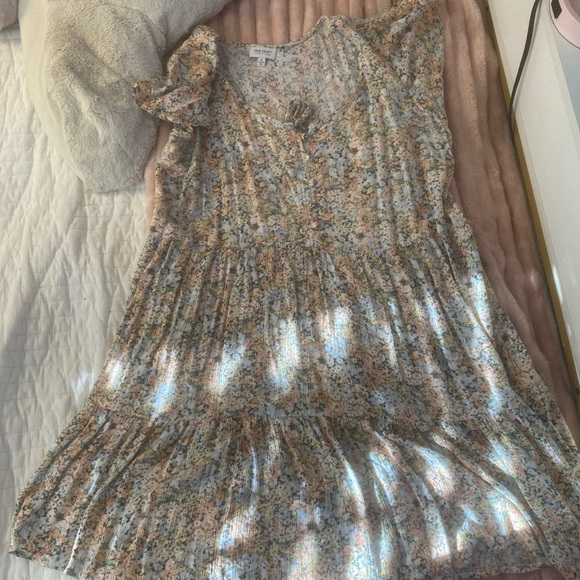 XL sundress that is mint green and floral - Picture 1 of 1